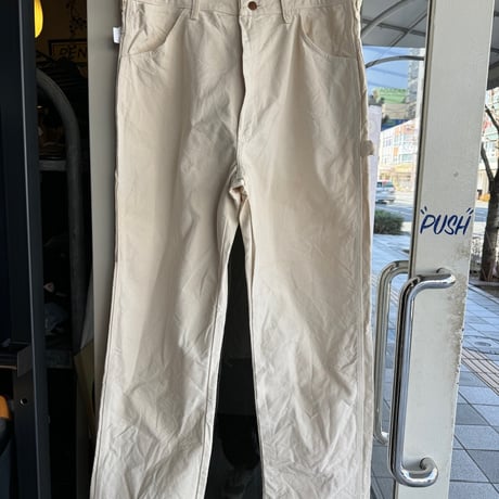USA製BIG BENペインターパンツ アイボリー