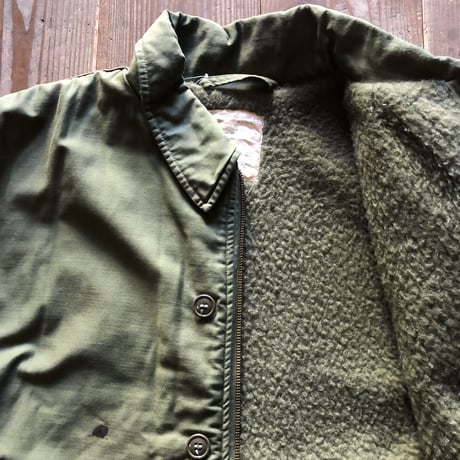 Military US.NAVY デッキジャケットA-2