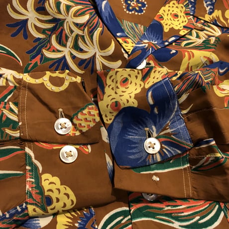 40's Daily Double L/S Hawaiian Shirt