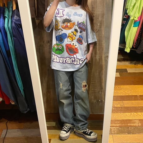 セサミストリート大集合Tシャツ