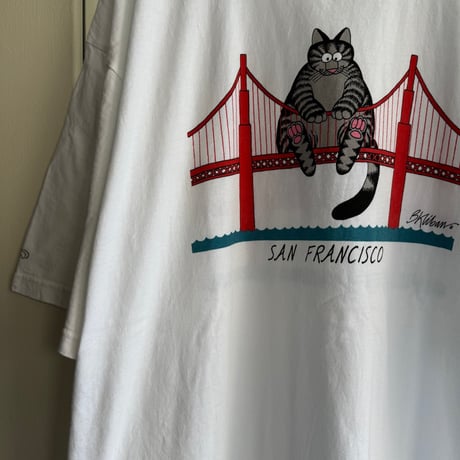 Kliban cat Tシャツ〝SAN FRANCISCO〟