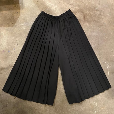 USA製プリーツリラックスワイドパンツ