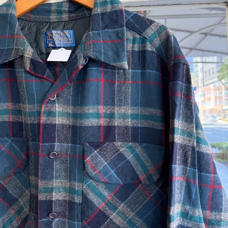 USA製 70's PENDLETON ウールチェックシャツ