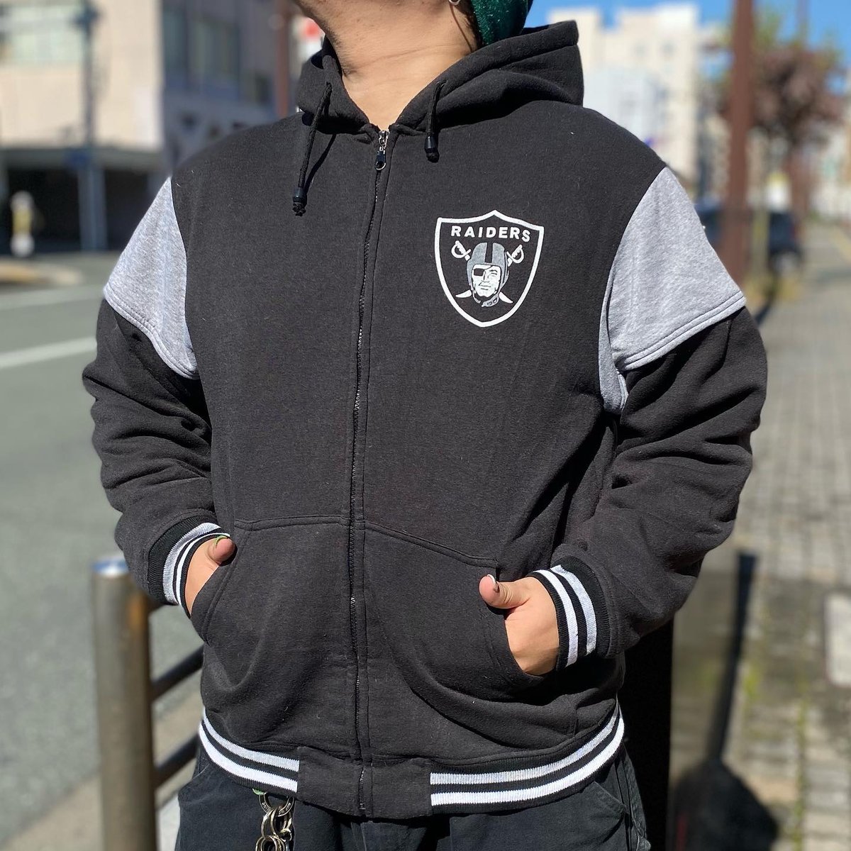 RAIDERS football タンクトップ-