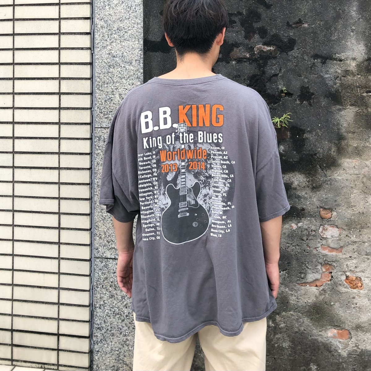 B.B.KINGプリントTシャツ 3X | CUSTOM FEVER