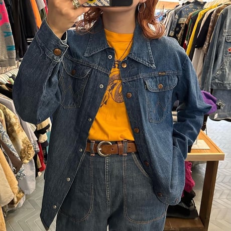 70年代Wrangler デニムシャツ