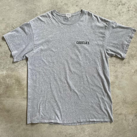 cabela's 両面プリントTシャツ