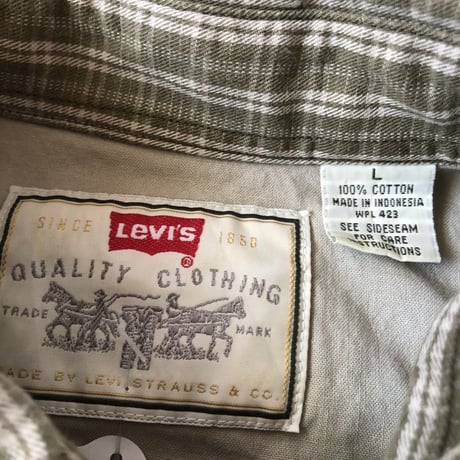 Levi's ネルシャツ