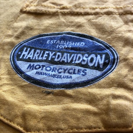 HARLEY DAVIDSON プリントポケT  L