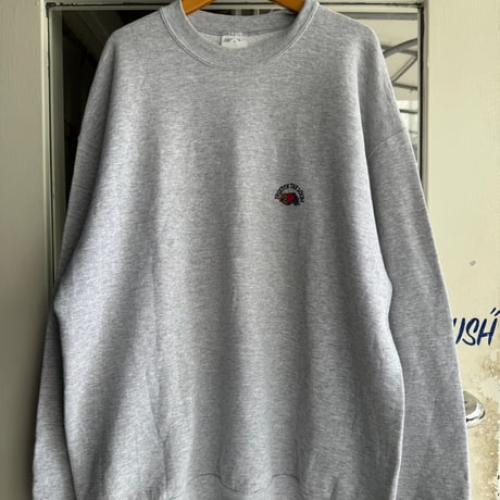 90's FRUIT OF THE LOOM ワンポイント刺繍スウェット XL