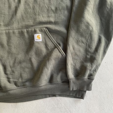 Carharttワンポイントフーディ  L