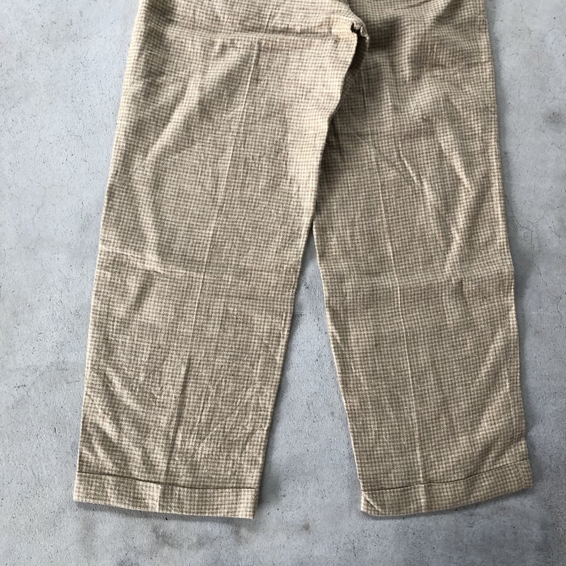 【ラルフ】Polo by Ralph Lauren リネンスラックスW34 古着 ラルフローレン Ralph Lauren POLO by Ralph Lauren リネン