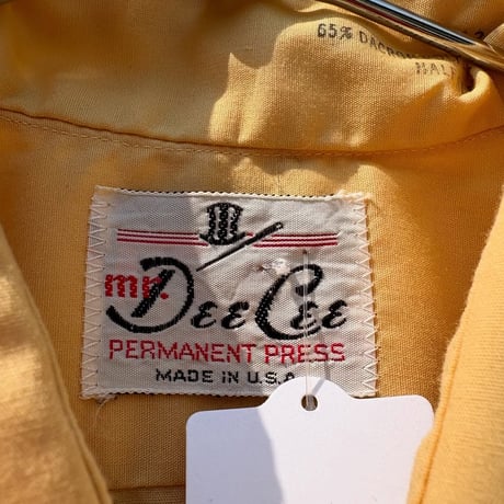 60s〜70s USA製 Mr. DeeCee 半袖シャツ