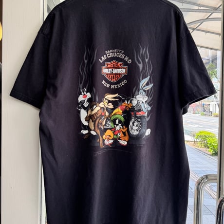 00's HARLEY DAVIDSON × LOONEY TUNES  プリントT