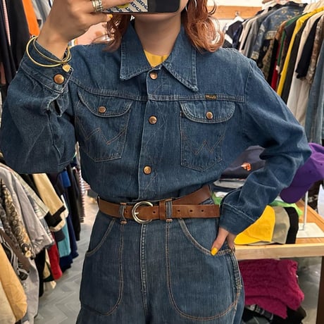70年代Wrangler デニムシャツ