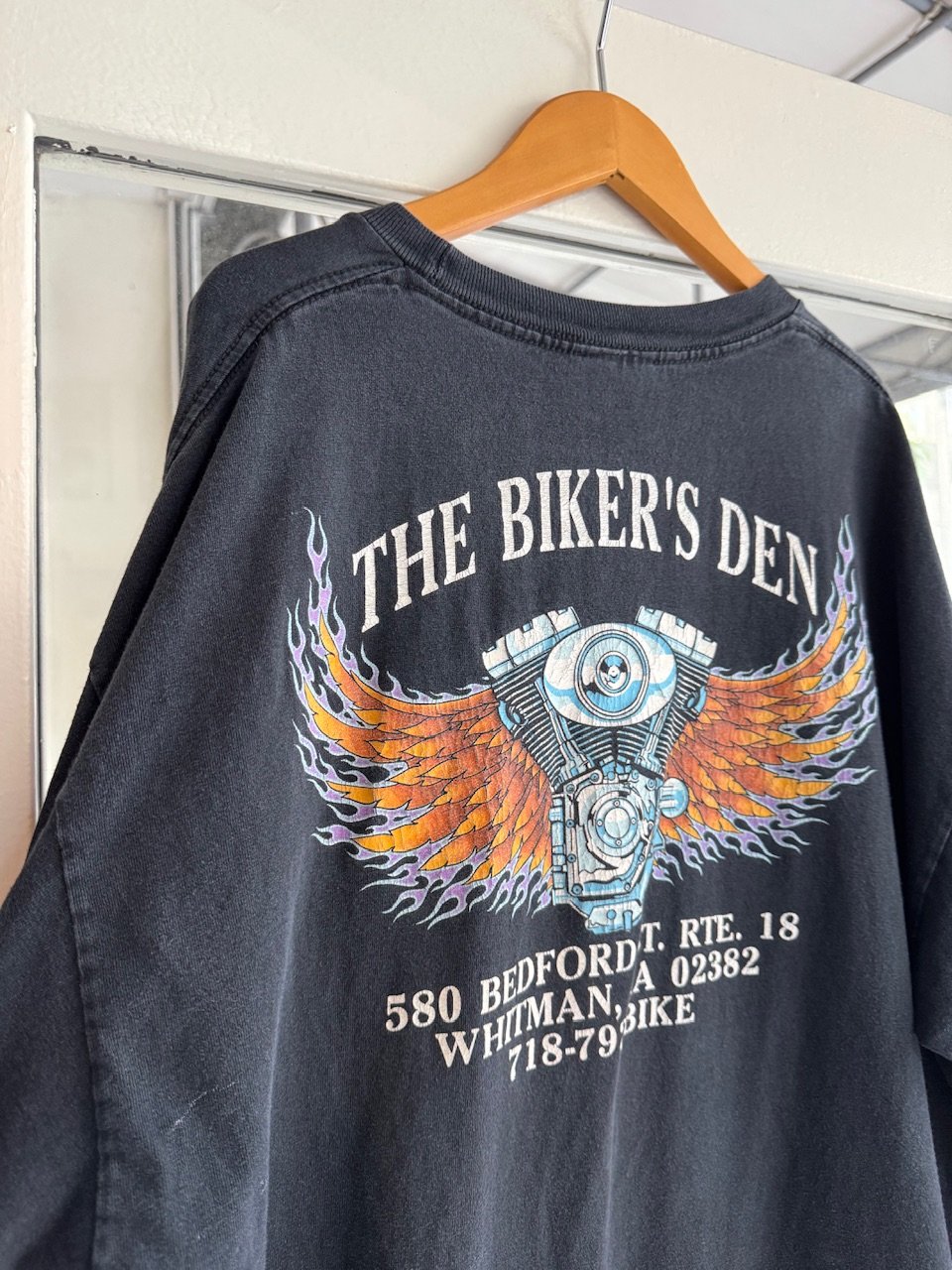 00's バイカー袖プリントロンT | CUSTOM FEVER