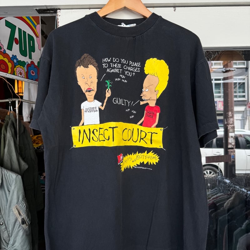 90s BEAVIS AND BUTT-HEAD Tシャツ MTV Vintage 1993 Beavis and Butt-head MTV show T shirt size