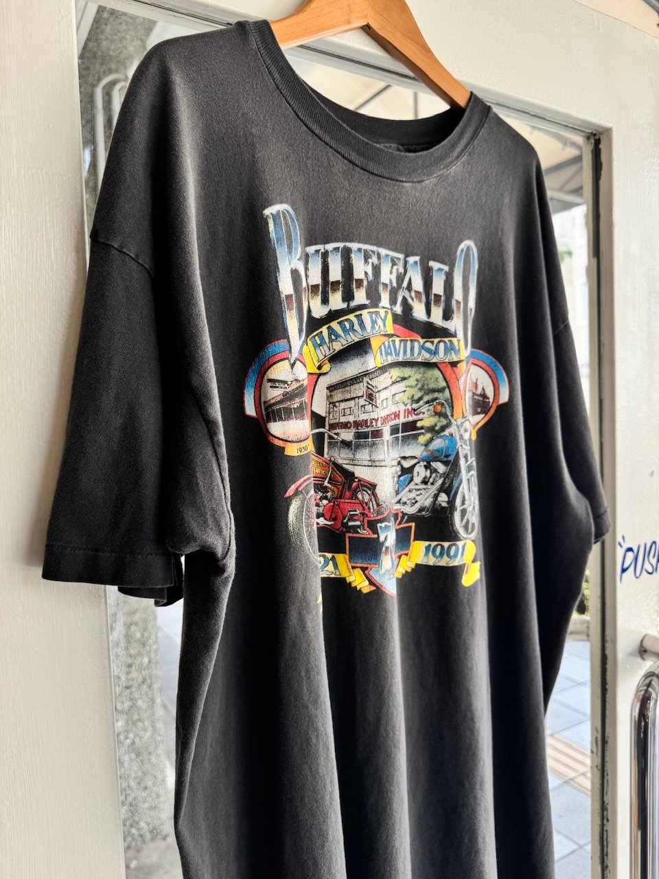 90's HARLEY DAVIDSON プリントTシャツ XXL | CUSTOM FEVER