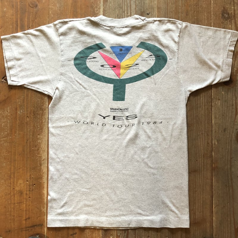 ＹＥＳ １９９８年ジャパンツアー オフィシャルＴシャツ 90s Yes 30th Anniversary Tour T-shirt. Vintage 1998 Yes
