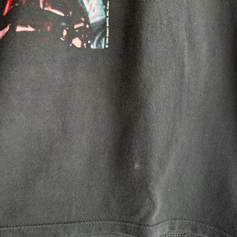 バンドTシャツ Great White 公認ジャパンツアー1990年Tシャツ バンドTシャツ Great White 公認ジャパンツアー1990年Tシャツ