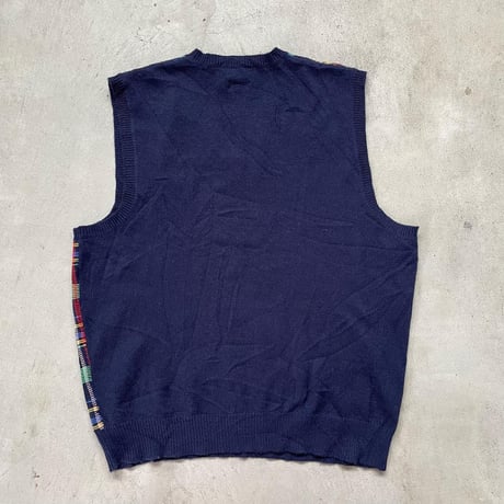 POLO GOLFチェックニットベスト