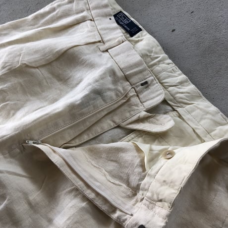Polo by Ralph Lauren  リネンスラックス W36×L30