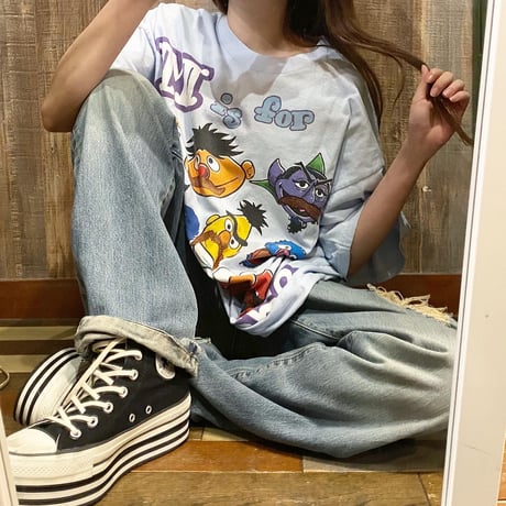 セサミストリート大集合Tシャツ