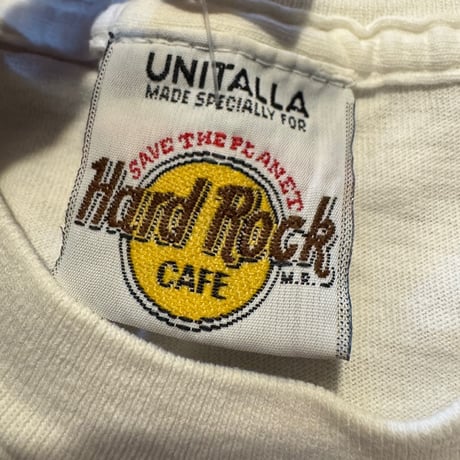 Hard Rock CAFE “Signature Series” SANTANA プリントT
