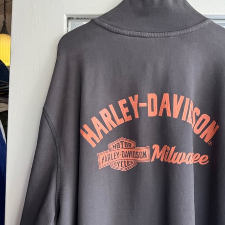 HARLEY DAVIDSON  ハーフジップスウェット