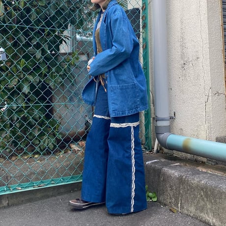 デニムテーラードジャケット