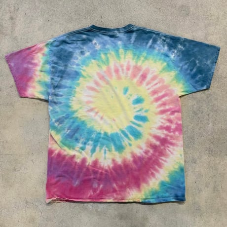 FRUIT OF THE LOOM カラフル猫Tシャツ