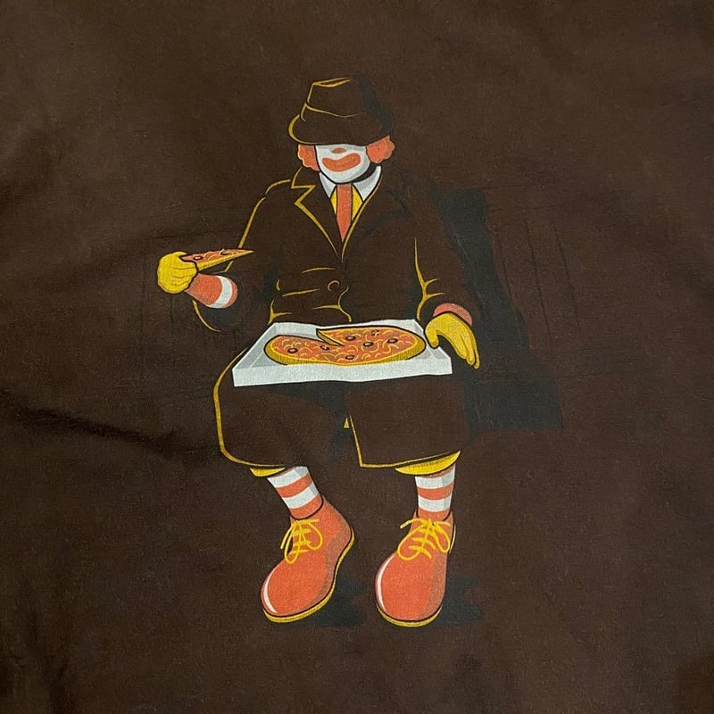 ブチヘッド　マクドナルド ドナルド フット ヴィンテージTシャツ ブーツ靴ドナルドマクドナルド 90s ヴィンテージ TシャツMcDonald