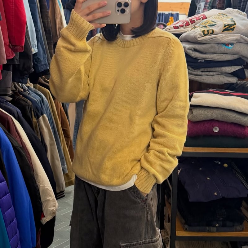 90s LANDS'END コットンニット | CUSTOM FEVER