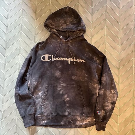 CHAMPION REVERSE WEAVEタイダイフーディ