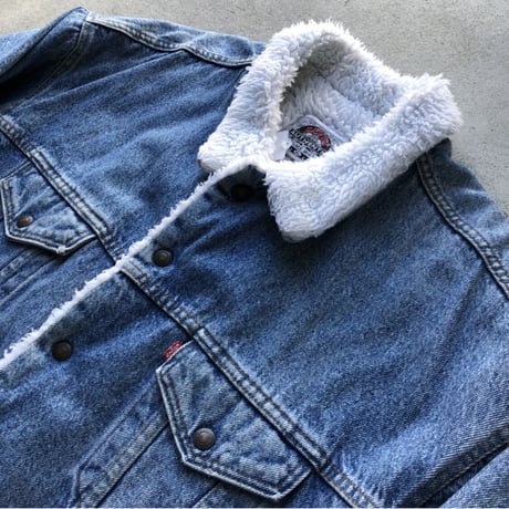 90's Levi's デニムボアジャケット 70609-4891  XL
