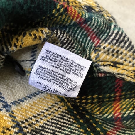 〝RRL〟 RALPH LAUREN チンスト付きコットンネルシャツ