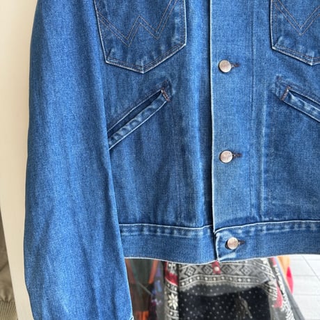 〜80's USA製 WRANGLER デニムジャケット