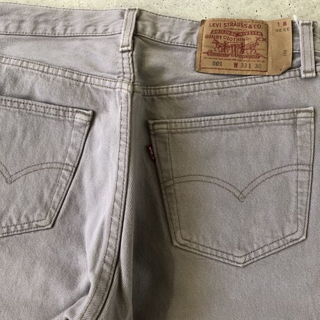 90'sUSA製 Levi's501  W33×L30 グレー