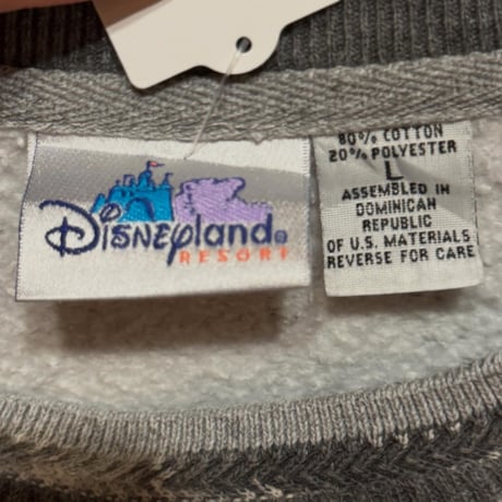 Disneyland RESORT  刺繍入りスウェット