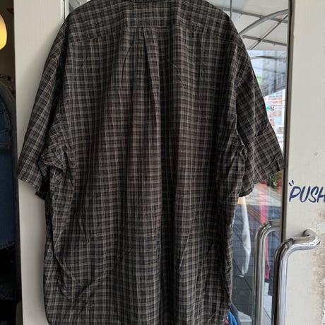 Ralph Lauren  半袖チェックシャツ BLAKE XXL