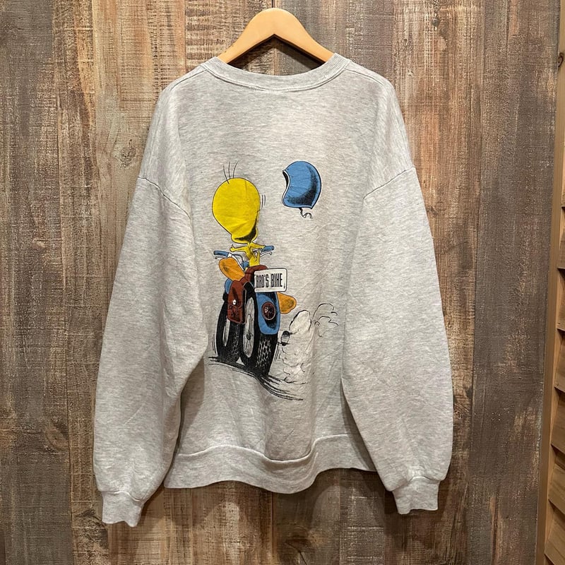 90s トゥイーティー両面プリントトレーナー | CUSTOM FEVER