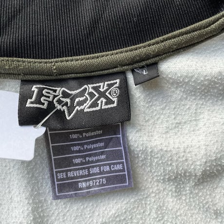 FOX RACING ハーフジップレーシングシャツ