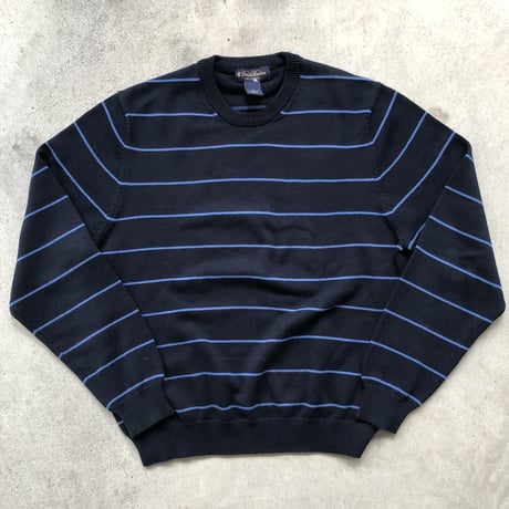 Brooks Brothers ボーダーコットンニット