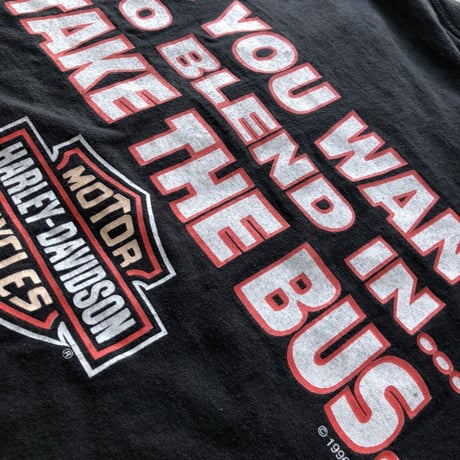 USA製 90's HARLEY DAVIDSON プリントTシャツ