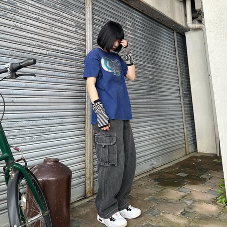 70s ラメプリントTシャツ