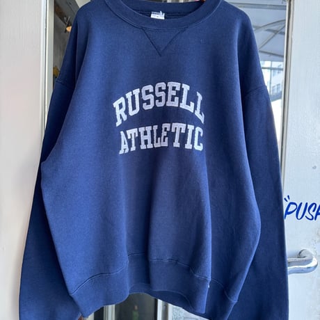 〜00's RUSSELL ロゴスウェット L