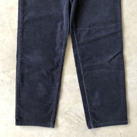 90's〜ROEBUCKS コーデュロイパンツ W32×L30 ネイビー
