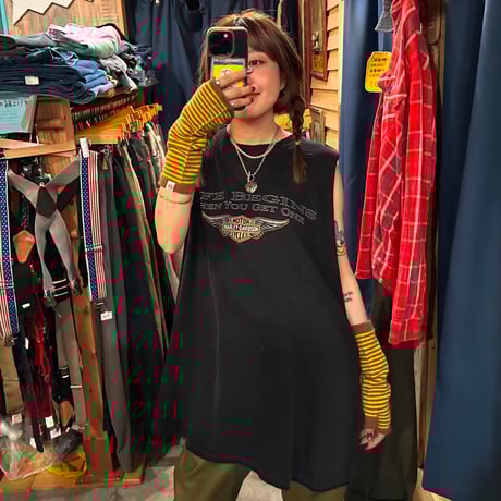 Harley-DavidsonカットオフノースリーブTシャツ🏍️