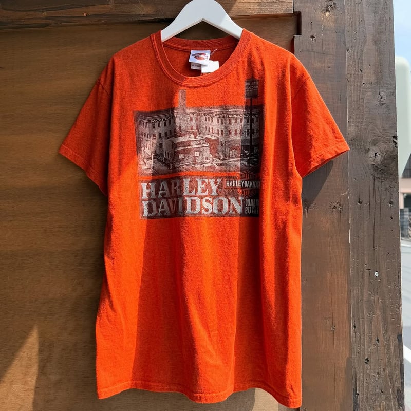 4WD303 HARLEY DAVIDSON 両面プリント tシャツ ハーレーダビッドソン Harley-Davidson 両面プリントTシャツ S