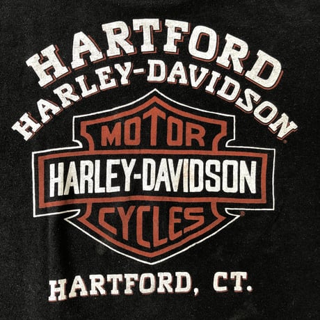 80's HARLEY DAVIDSON プリントTシャツ L